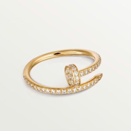 خاتم جست ان كلو فُل زركون نحيف : قولد