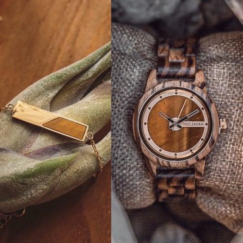 طقم كابتين ساعة واسورة نسائية