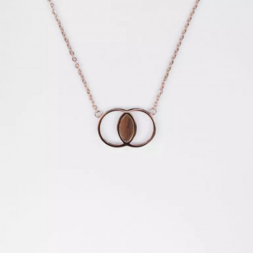 سلسلة هولزكرن ايفاجي خشب الجوز/روز قولد