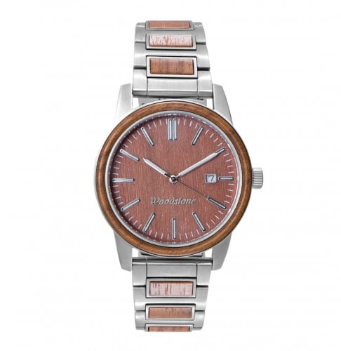 وود ستون كرافت ماستر رجالية (جوز/فضي)