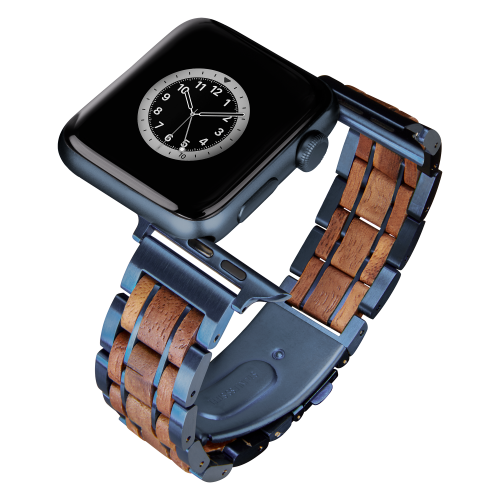 اسورة لايمر ساعة ابل جوز/أزرق (بريميوم) مقاس 44/42