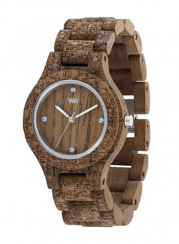 وي وود أنتيا خشب الجوز منقوش نسائية