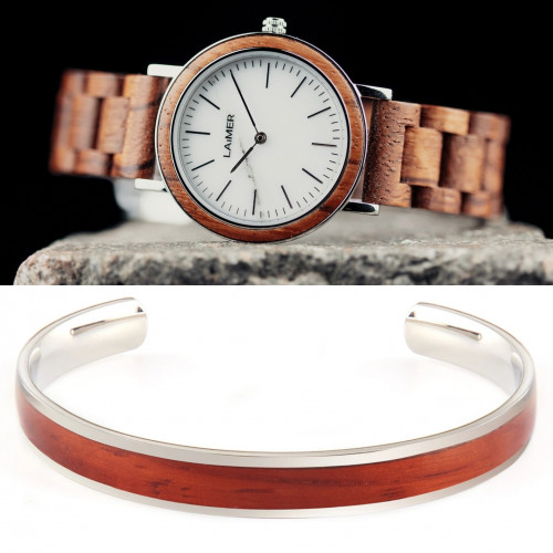 طقم ساعة ايلسا مع بنجرة نسائية