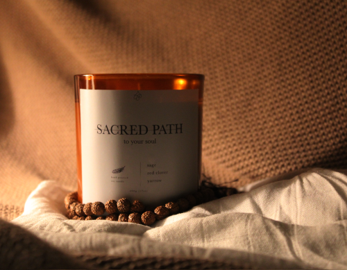 Sacred Path to Your Soul 100% Natural Candle
