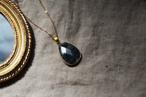 Black Labradorite Necklace