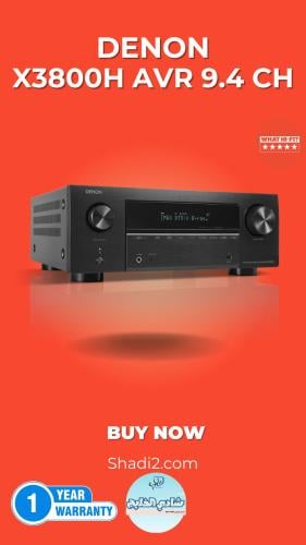 Denon AVC X3800H 9.4channel Receiver دينون