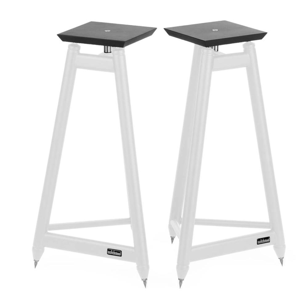 SOLIDSTEEL SS-WHITE SPEAKERS STANDS (PAIR) حبة عرض