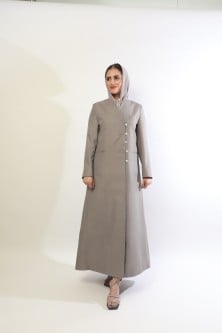 بليزر صيفي رمادي