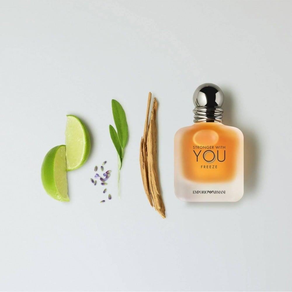 عطر ارماني سترونجر ويذ يو فريز الرجالي او دو تواليت 100مل