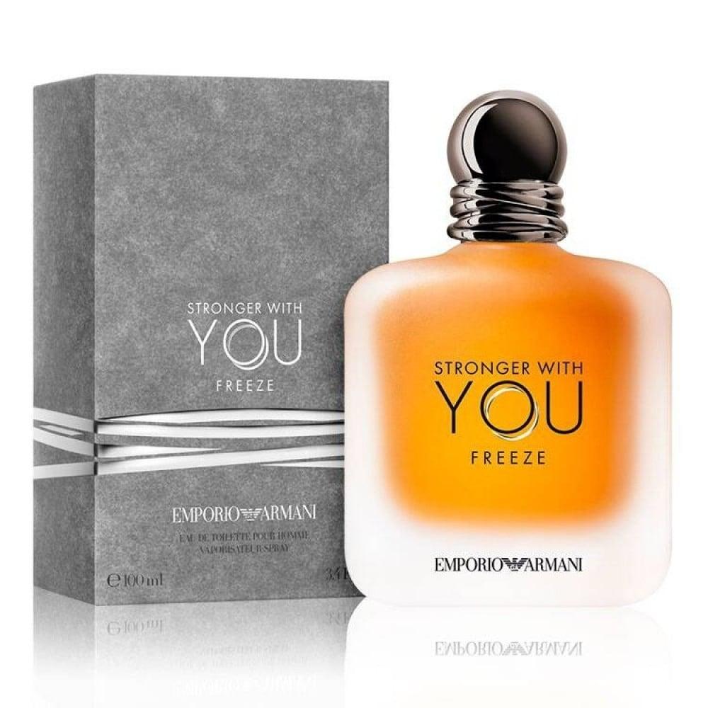 عطر ارماني سترونجر ويذ يو فريز الرجالي او دو تواليت 100مل
