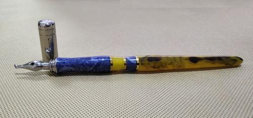 قلم الآغا (كروم - ملون - غطاء - 3 ملم)