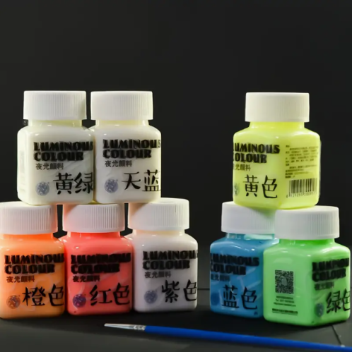 طلاء أكريليك مضيء للرسم والفن، 58 مل