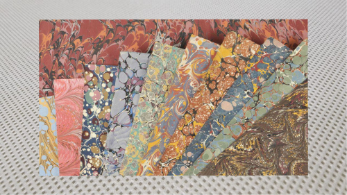 ورق إيبرو لتأطير اللوحات مقاس 49.5 × 34.5