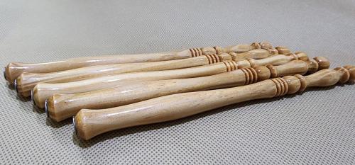 مقبض سلاية خشبي سكري مزخرف