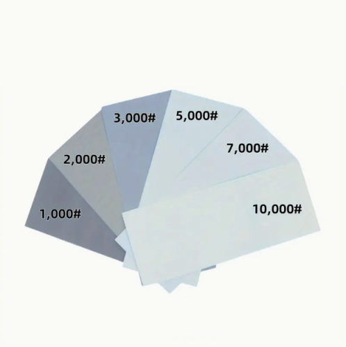 ورق سنفرة 6 حبات مقاسات مختلفة من 1000 إلى 10000