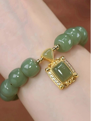 سوار خرز  أخضر نسائي