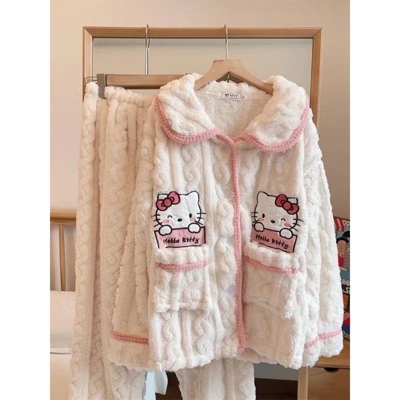 بجامة هيلو كيتي الشتوية - hello kitty