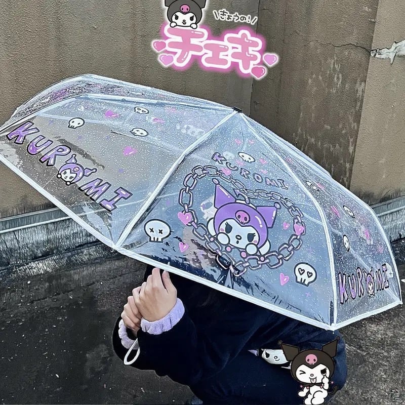 مظلة سينامون رول - hello kitty