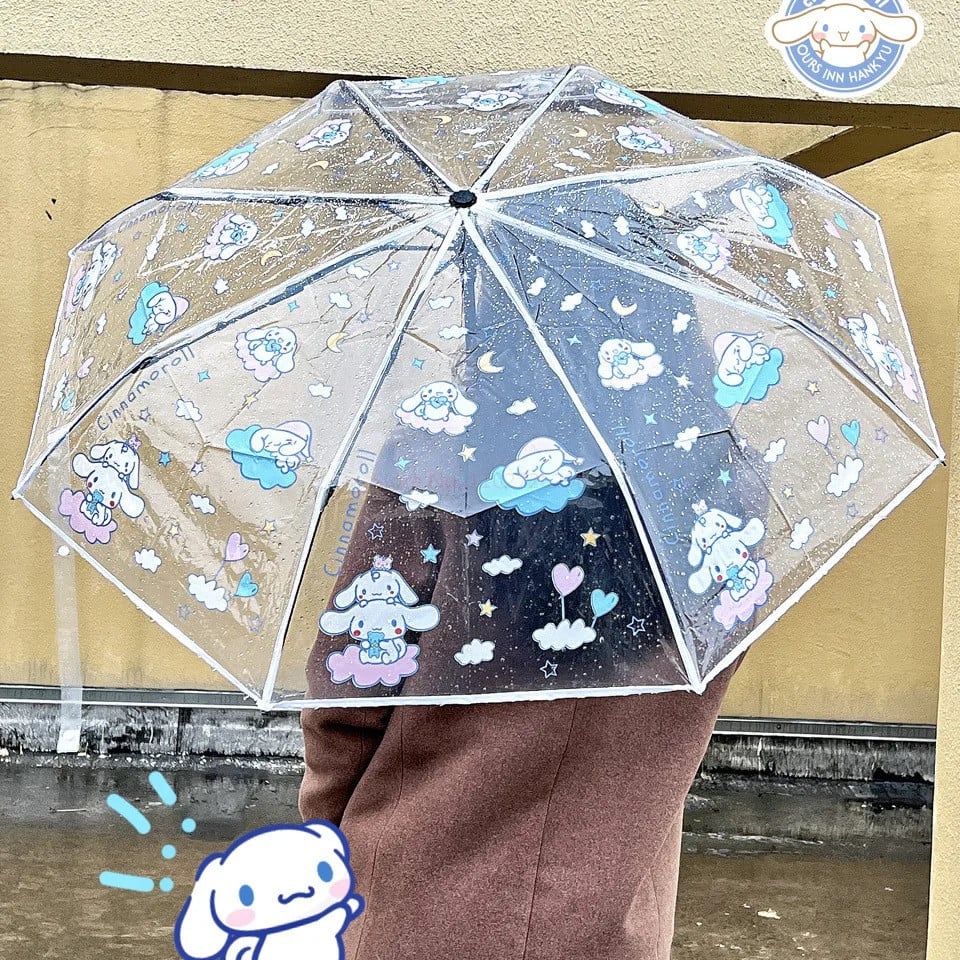 مظلة سينامون رول - hello kitty