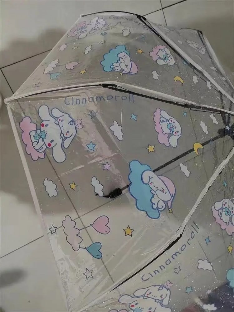 مظلة سينامون رول - hello kitty