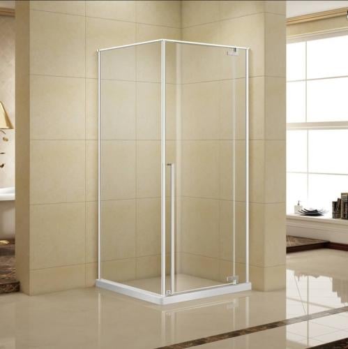 كبينة شور 90 × 90 سم أبيض مطفي تيليا TILIA