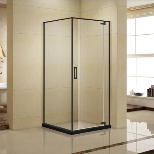 كبينة شور 80 × 80 سم أسود مطفي تيليا TILIA