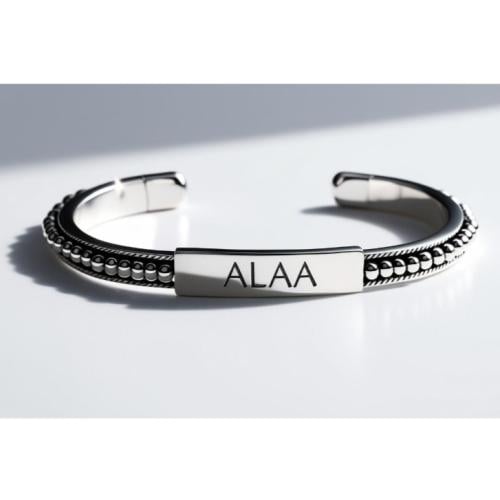 أسورة رجالية فضة خالصة