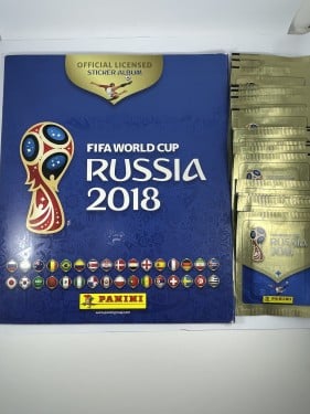 مجموعة ستيكرات و البوم كاس العالم روسيا 2018
