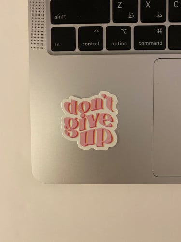 ستيكر don’t give up