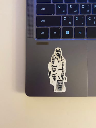 ستيكر ملوك السعوديه