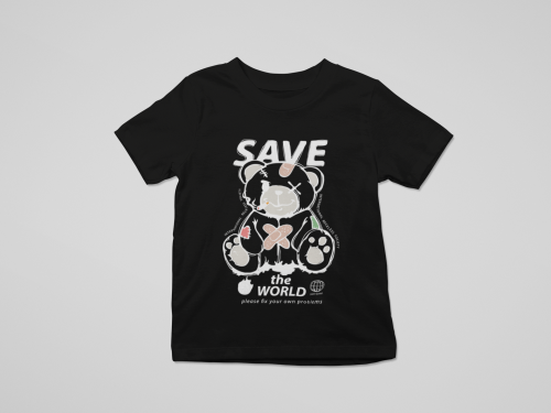 تيشيرت Save The World للأطفال!