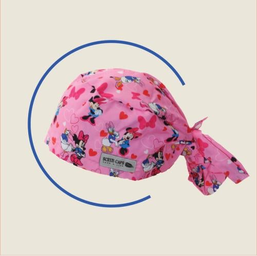 Mickey Mouse Pink ponytail