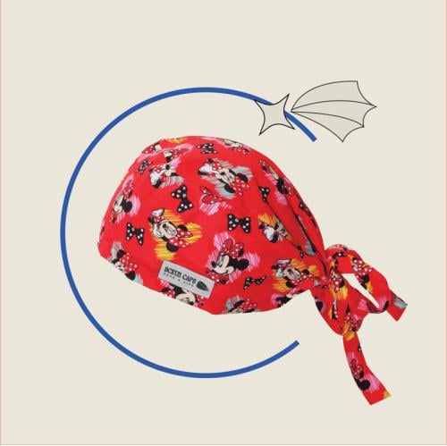 Mickey Mouse Red ponytail cap