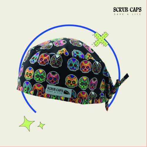 mini Skull 1 Surgical Cap