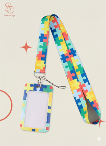 Autism Lanyard & ID Holder
