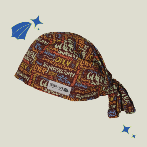General Surgery Ponytail Cap