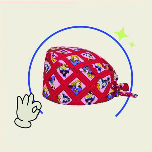 Surgical Cap Super Woman