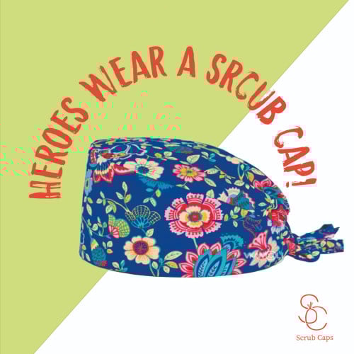 سكرب كاب flowers