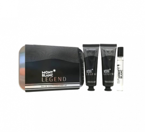 طقم هدايا مونت بلانك ليجند او دو تواليت عطر 7.5 مل...