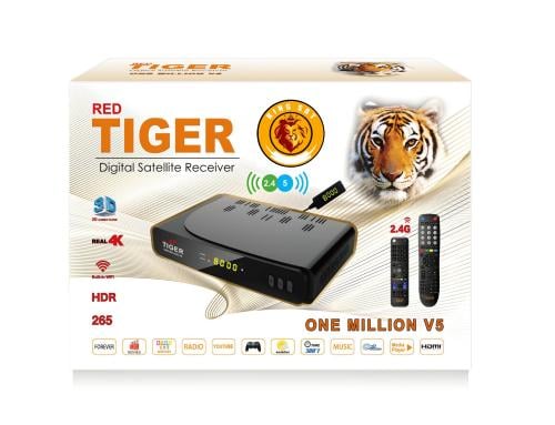 رسيفر تايجر ون مليون الاصدار الخامس فوركيه Tiger O...