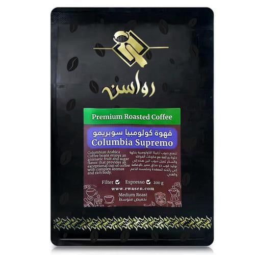 محصول قهوة كولمبيا 200g