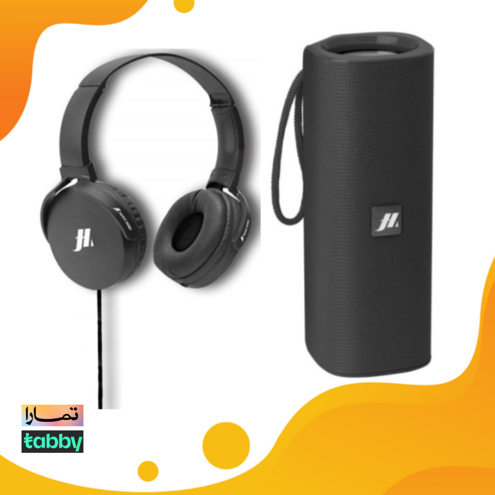 بكج اس بي اس ( مكبر صوت بلوتوث + سماعة رأس سلكية )