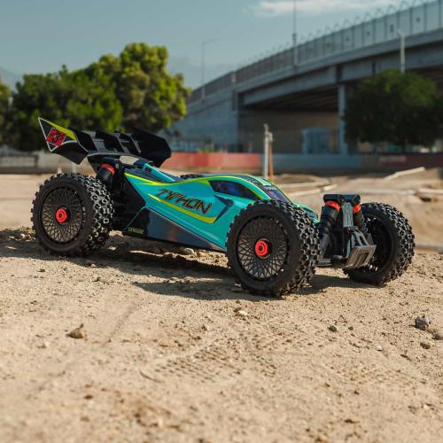 ARA4306V4T11/8 TYPHON 223S DSC 4X4 RTR Brushless Buggy, Green