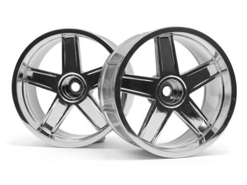 #33478 - LP35 WHEEL MF TYPE CHROME (9mm OFFSET/2pcs)