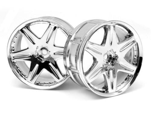 #3343 - LP29 WHEEL WORK LS406 CHROME (2pcs)