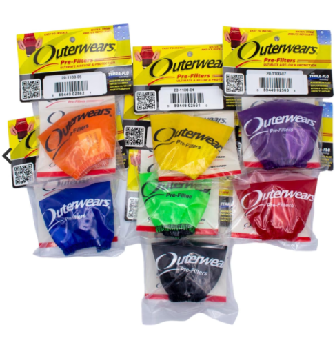 Outerwears Airfilter Pre-Cover - Black أسود