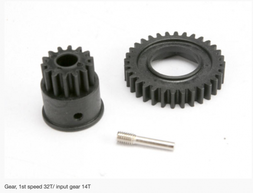 5586 Gear, 1st speed 32T/ input gear 14T