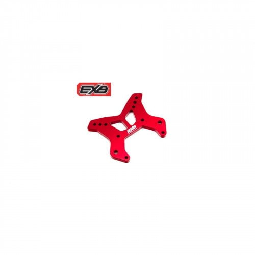 ARA320576 Front Aluminum Shock Tower CNC 7075 T6 M, Red: EXB