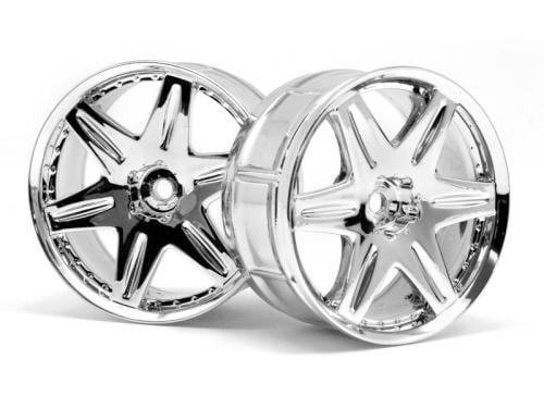 #3344 - LP32 WHEEL WORK LS406 CHROME (2pcs)