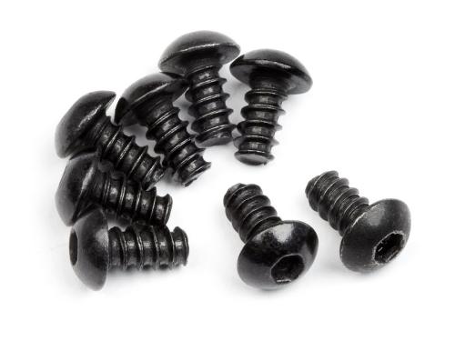 #103672 - T.P. BUTTON HEAD SCREW M3x6mm (HEX SOCKET/8pcs)